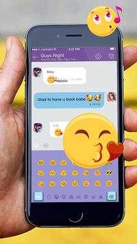 Keyboard Theme for Viber Messenger screenshot 6