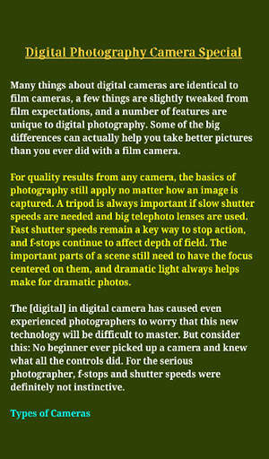 Digital Photography screenshot 5