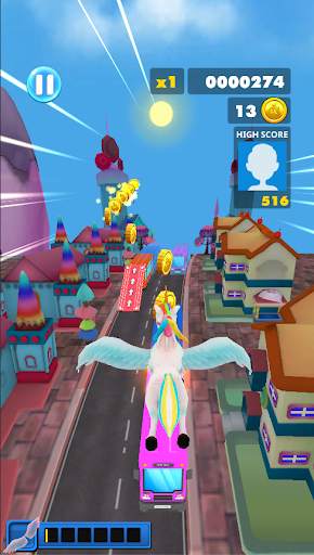 Unicorn Runner - Fast Magical Pony screenshot 1