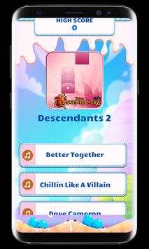DESCENDANTS 2 Piano Tiles screenshot 1