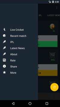 Flash Live Cricket Score screenshot 4