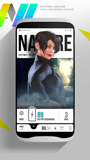 Axis Home Launcher screenshot 1