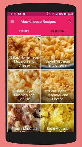 Macaroni & Cheese Recipes screenshot 1