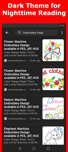 Free Embroidery Designs in PES, JEF, HUS formats screenshot 4