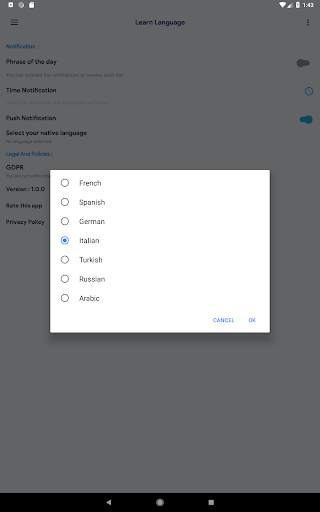 English conversation - translate to multi-language screenshot 10