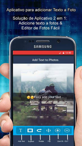 Adicionar Texto & Adesivos a fotos App 🇧🇷(2020) screenshot 9