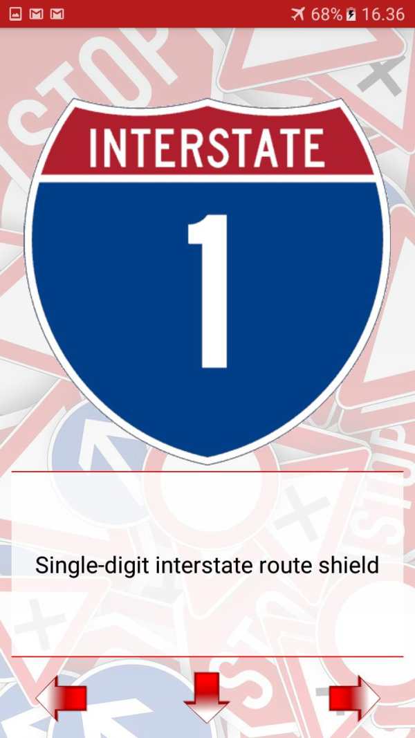 Trafic and road signs screenshot 20