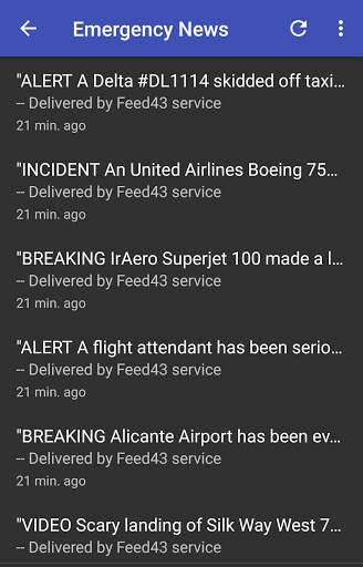 Plane Crash News screenshot 3