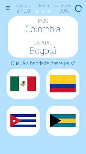 Bandeiras - Países - Capitais screenshot 2