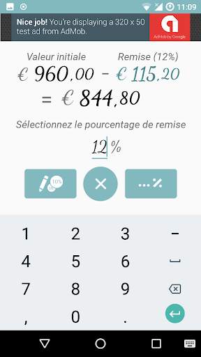 Calculateur D'Escompte screenshot 2