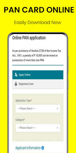 E-PAN Card Download - Apply Check, Status, Track . screenshot 4
