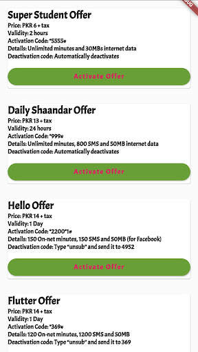 Sim Offers and Packages Guide 2021 screenshot 8