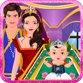 Pregnant Princess Baby Birth icon