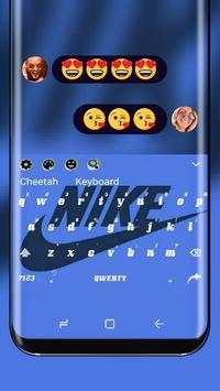 Blue Keep Fit Keyboard theme screenshot 1