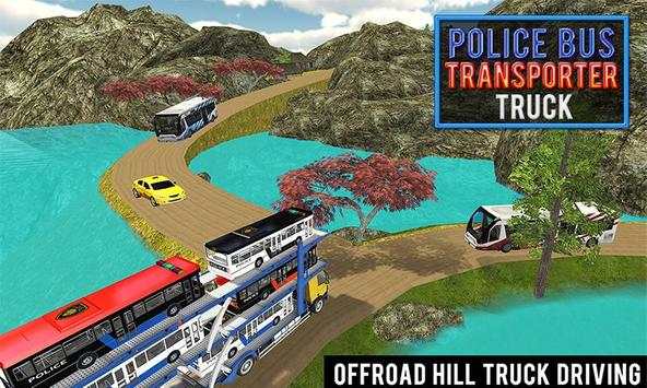Polisi truk bus transporter screenshot 4