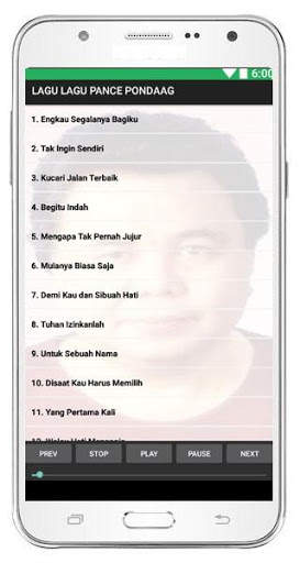 LAGU LAGU PANCE PONDAAG screenshot 2