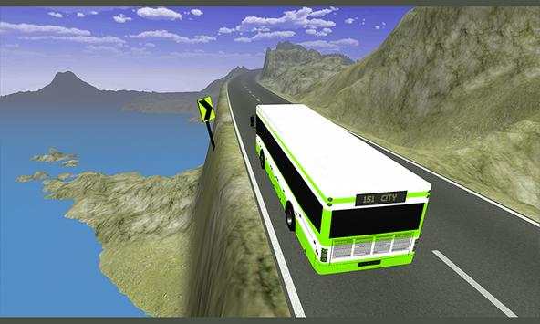 Bus Simulator - Dangerous road screenshot 1