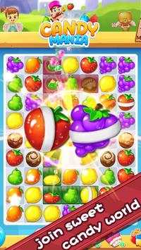 Sweet Candy Fever - New Fruit Crush Game Free screenshot 1