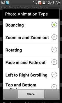 Photo Frame Animation LWP screenshot 4
