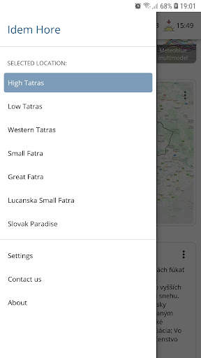 Idem Hore - Počasie a podmienky na horách screenshot 4