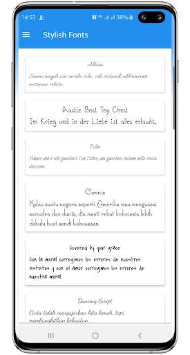 Stylish Fonts for Huawei Phones 1 تصوير الشاشة