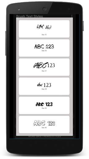 Brush Fonts for Huawei / Honor / EMUI screenshot 5