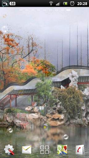 chinese garden live wallpaper screenshot 4