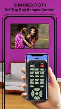 Set Up Box Remote Control For Sun Direct DTH screenshot 2