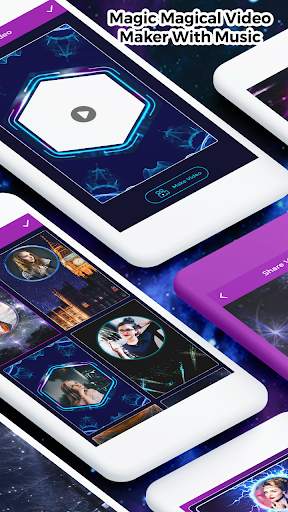 Magic Magical Video Maker With Music screenshot 1