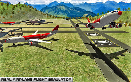 3d pilot penerbangan Simulator bebas screenshot 1
