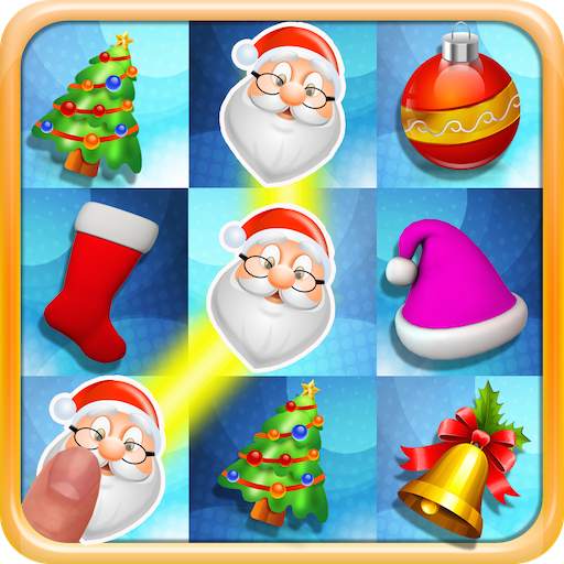 Match 3 Puzzle Christmas Games - Santa Bell Trees 1.8