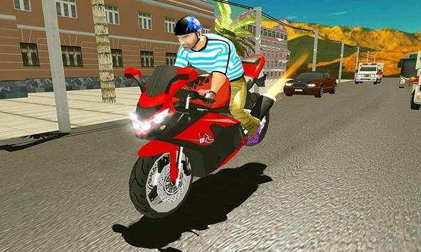 Moto Rider Racing 2017 - Highway bike racer screenshot 4