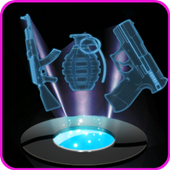 Hologram Weapons Simulator icon