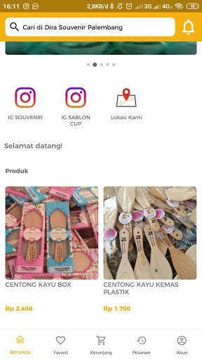 Dira Souvenir Palembang screenshot 1