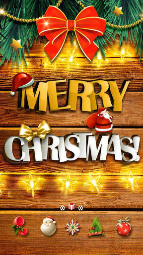 Merry Christmas Go Launcher Theme screenshot 2