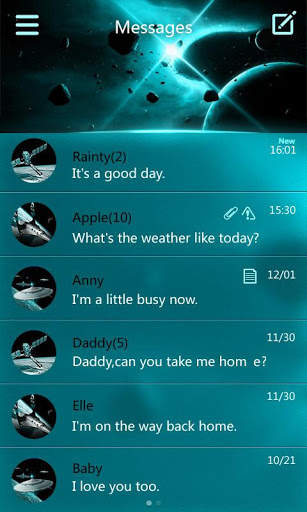 GO SMS PRO OUTER THEME EX screenshot 2