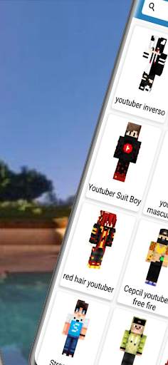 Minecraft Youtuber Skins screenshot 4