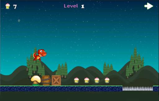 Dino Dash, Run and Jump 🌈 скриншот 5