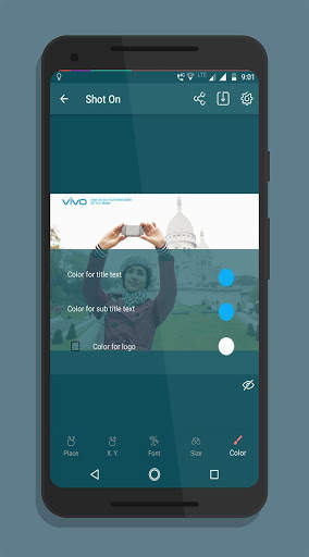 ShotOn Free - Auto Add ShotOn photo 12 تصوير الشاشة