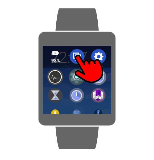 Bubble Launcher For Wear OS (Android Wear) screenshot 4
