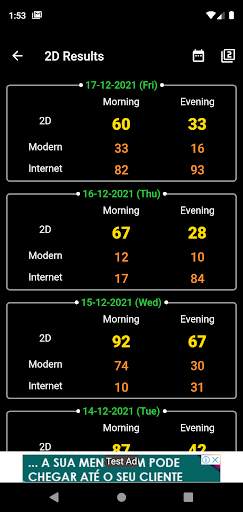 Myanmar All Digits 2D/3D screenshot 2