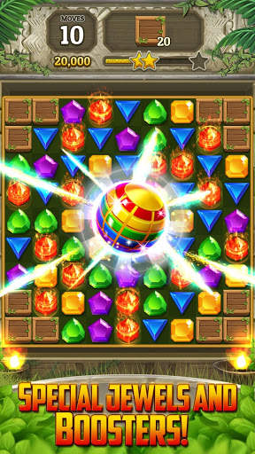 Jewel Match Temple: Classic Gem Crush screenshot 1