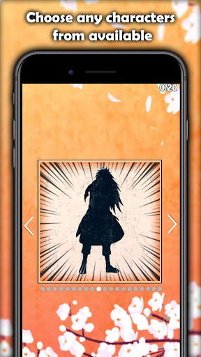 Naruto&Puzzle. Anime Quiz Characters screenshot 1