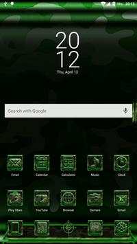 Next Launcher MilitaryG Theme screenshot 2
