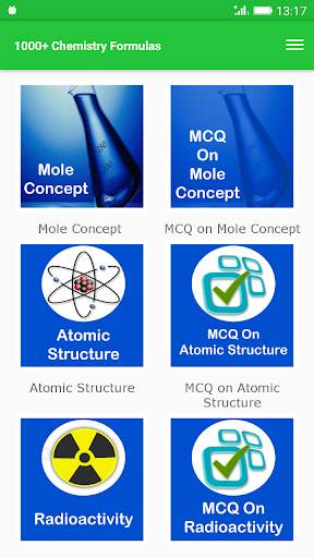 1000  Chemistry Formulas скриншот 1