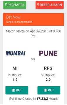 CrickBet - for Cricket Lovers screenshot 2