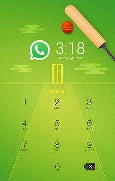 Cricket Dhoni (AppLock theme) screenshot 2
