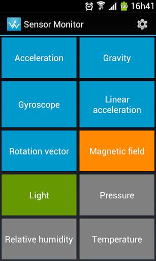 Sensor Monitor screenshot 1