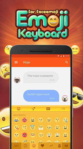 Emoji Keyboard Skin स्क्रीनशॉट 2