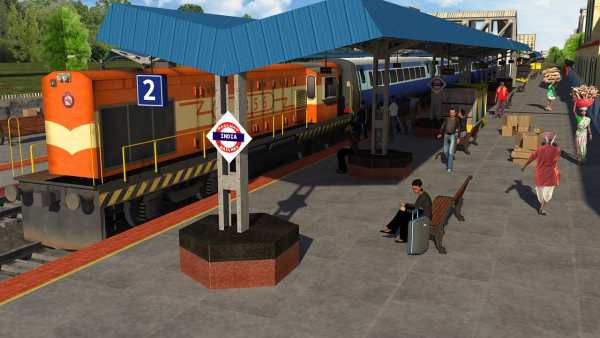 Indian Hill Train Driving 2018 screenshot 1